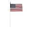 Annin Flagmakers Verona Brand U.S. Miniature Flag, 8in x 12in, PK12 041200 - alternate 2